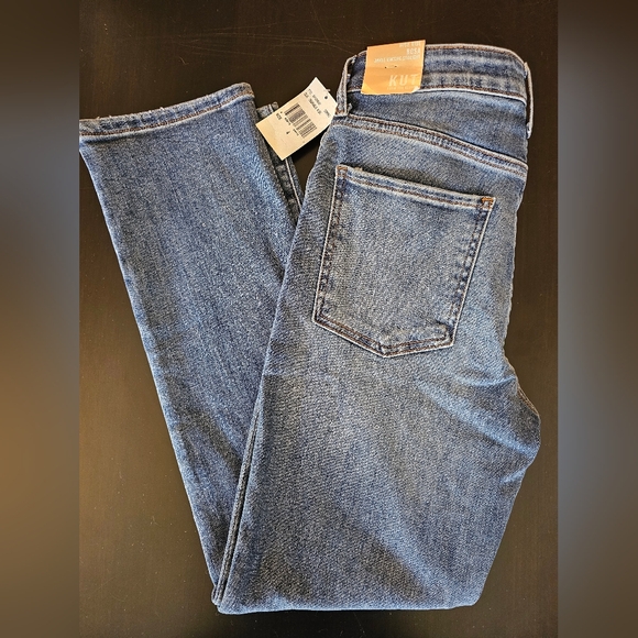 Kut from the Kloth High-Rise "Rosa" Ankle Vintage Straight Jeans, new size 4 - Picture 7 of 12